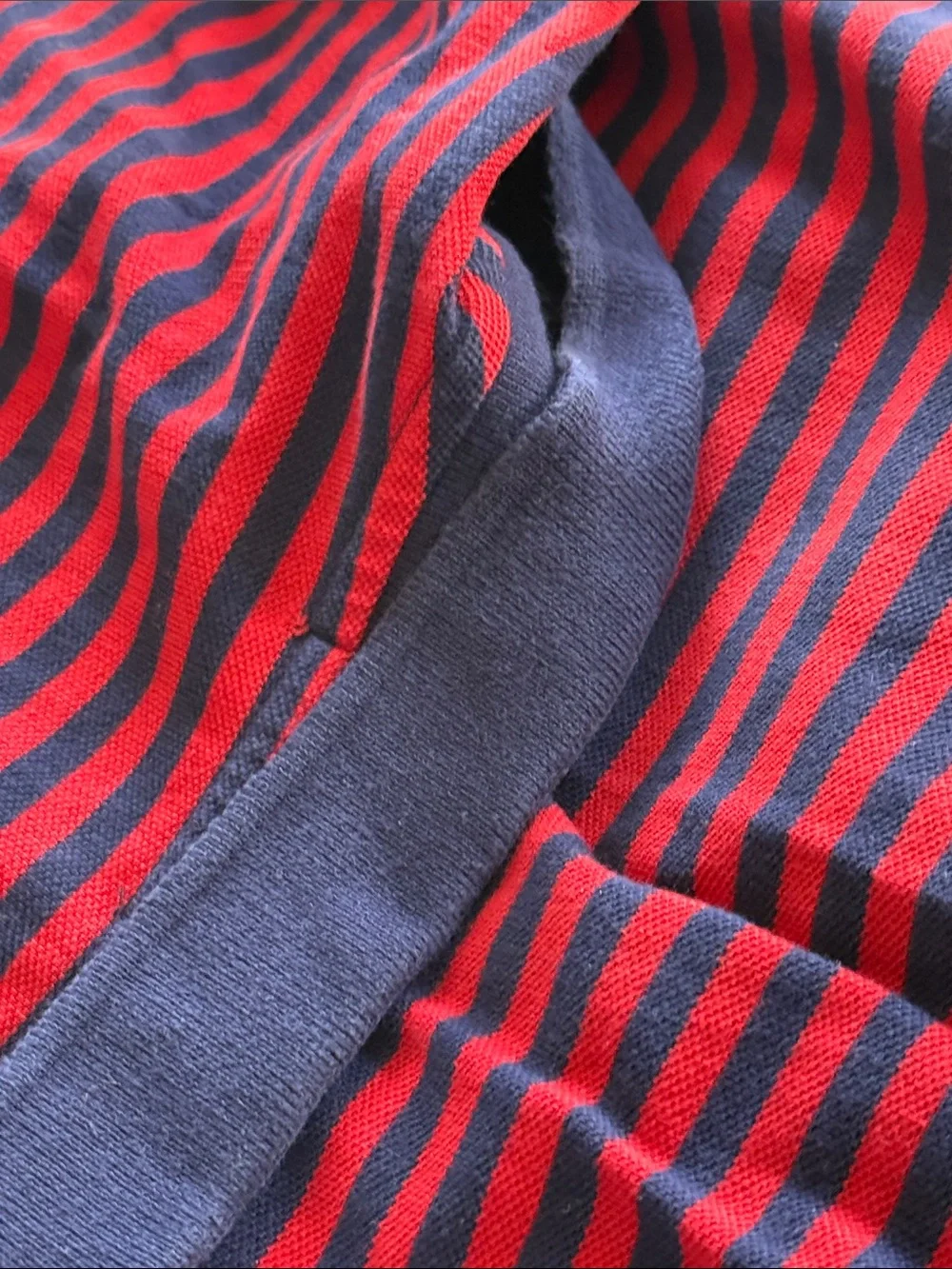 Polo by Ralph Lauren Red & Navy Striped Polo Shirt